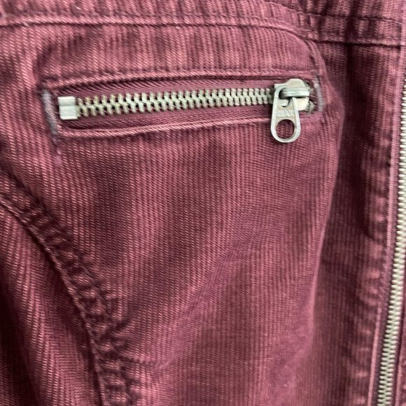 Plum colored Corduroy Jacket from Mossimo - Size S - Picture 4 of 6